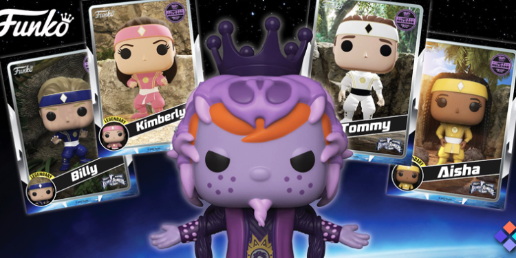 Power Rangers x Funko Morphin para Pop Digital!  Série 2