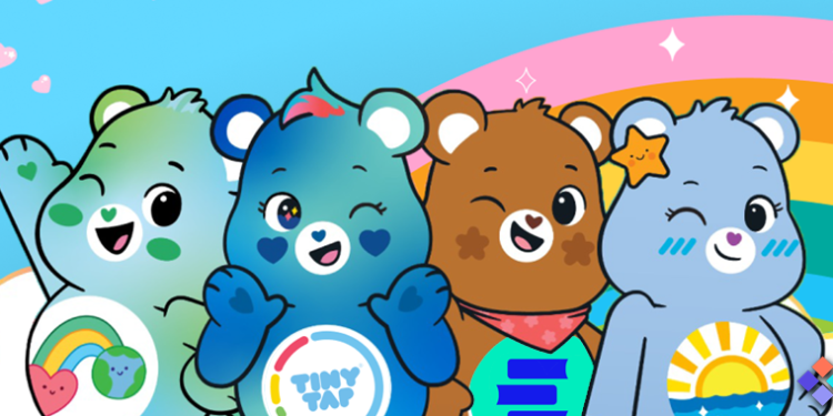 Tiny Tap, Care Bears, Open Campus Team Up
