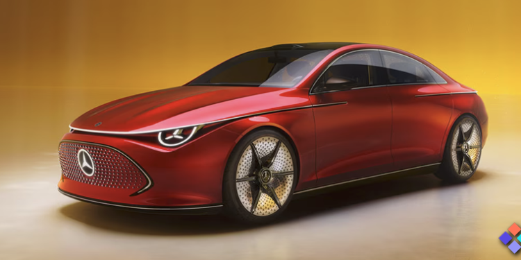 Mercedes-Benz CLA Concept equipa galeria de arte NFT no carro