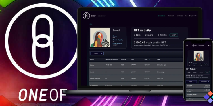 OneOf lança ferramenta Creator Mint ideal para royalties