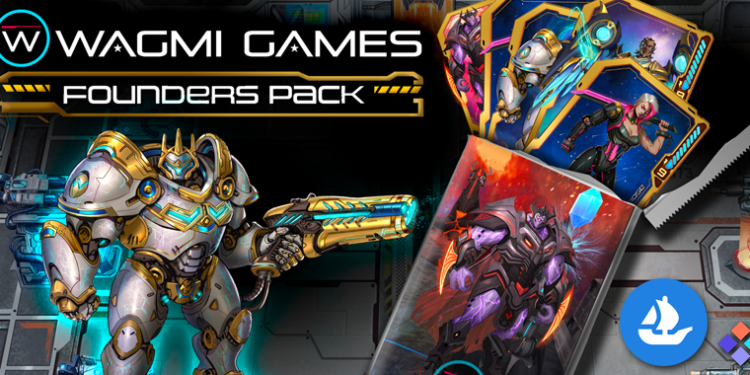 A aventura da WAGMI Games se desenrola por meio dos OpenSea Founder’s Packs