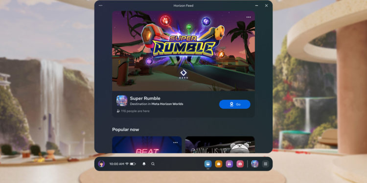 A nova atualização da Quest reimagina a página inicial, sequestrando mais uma vez sua biblioteca de aplicativos