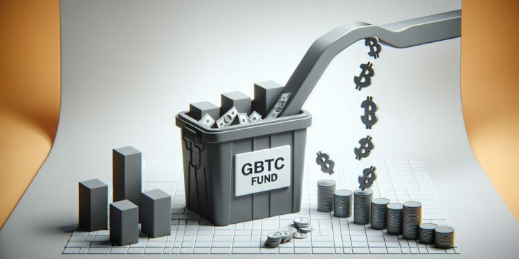 Dados da Bloomberg: Grayscale Bitcoin Trust (GBTC) registrou saídas de US$ 7,4 bilhões nos primeiros 31 dias de negociação