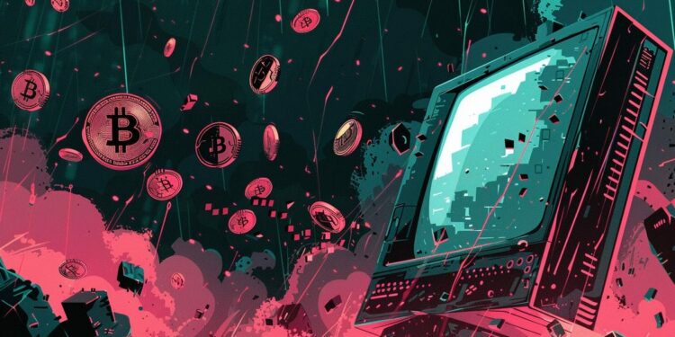 Coinbase experimenta interrupção enquanto BTC diminui 7% após ATH