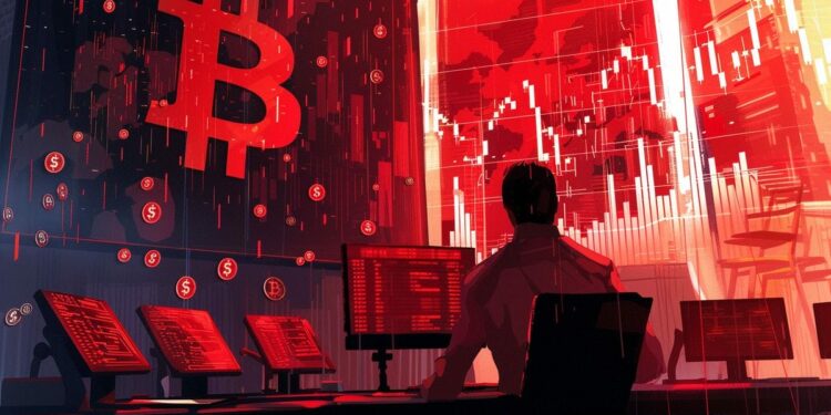 US$ 520 milhões em longos liquidados enquanto o preço do Bitcoin cai abaixo de US$ 68 mil