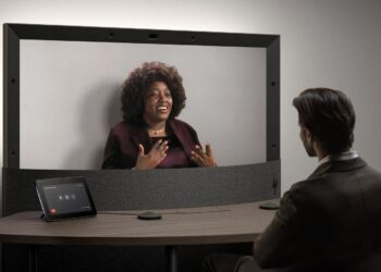 Projeto Starline Videoconferencing agora com marca o Google Beam, indo para o mercado com HP
