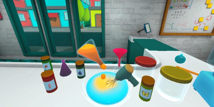 O próximo ‘Slime Lab’ permite que os jogadores continuem com a física líquida, em breve para Quest & PC VR