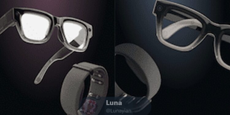 Meta vazamento sugere que óculos inteligentes com exibição estão chegando ao lançamento, inclui controlador usado no pulso