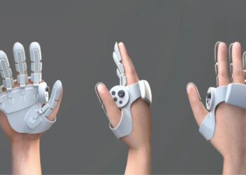 Sharp revela o Controlador VR protótipo, combinando luvas e botões padrão