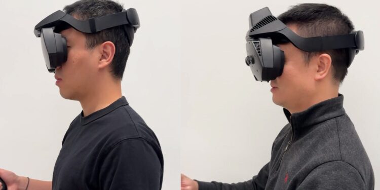 Meta pesquisadores revelam o campo de vista de visualização Compact Ultra-Wide VR e MR