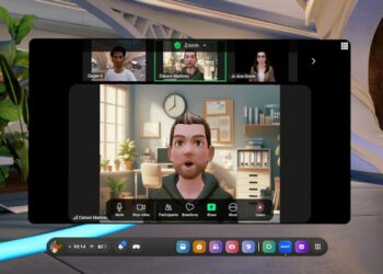 O aplicativo ‘Zoom’ chega à missão, deixando você participar de reuniões de trabalho como seu avatar