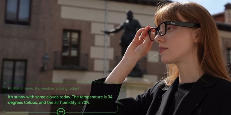 Os óculos Rokid levantam mais de US $ 1 milhão na primeira semana, provando forte demanda por óculos inteligentes vestidos com exibição