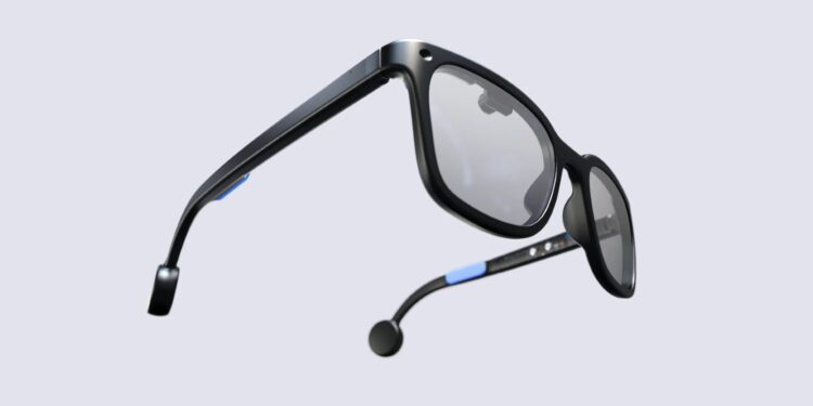 Os laboratórios brilhantes revelam óculos inteligentes durante todo