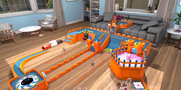 O próximo jogo de missão permite que você transforme sua casa em um mini campo de golfe personalizado