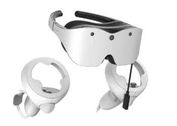 Sharp está financiando crowdfunding um headset VR para PC fino e leve no Japão que parece positivamente retrô