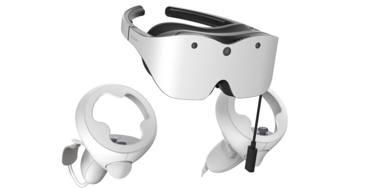 Sharp está financiando crowdfunding um headset VR para PC fino e leve no Japão que parece positivamente retrô