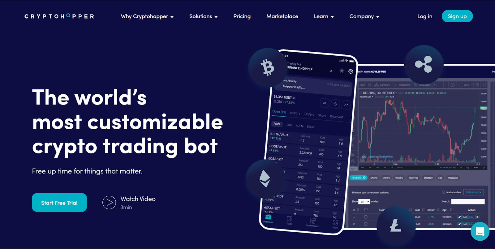 Cryptohopper - Best for Automated Traders