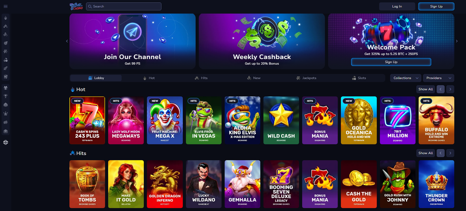 7Bit Casino - Best Cardano Casinos