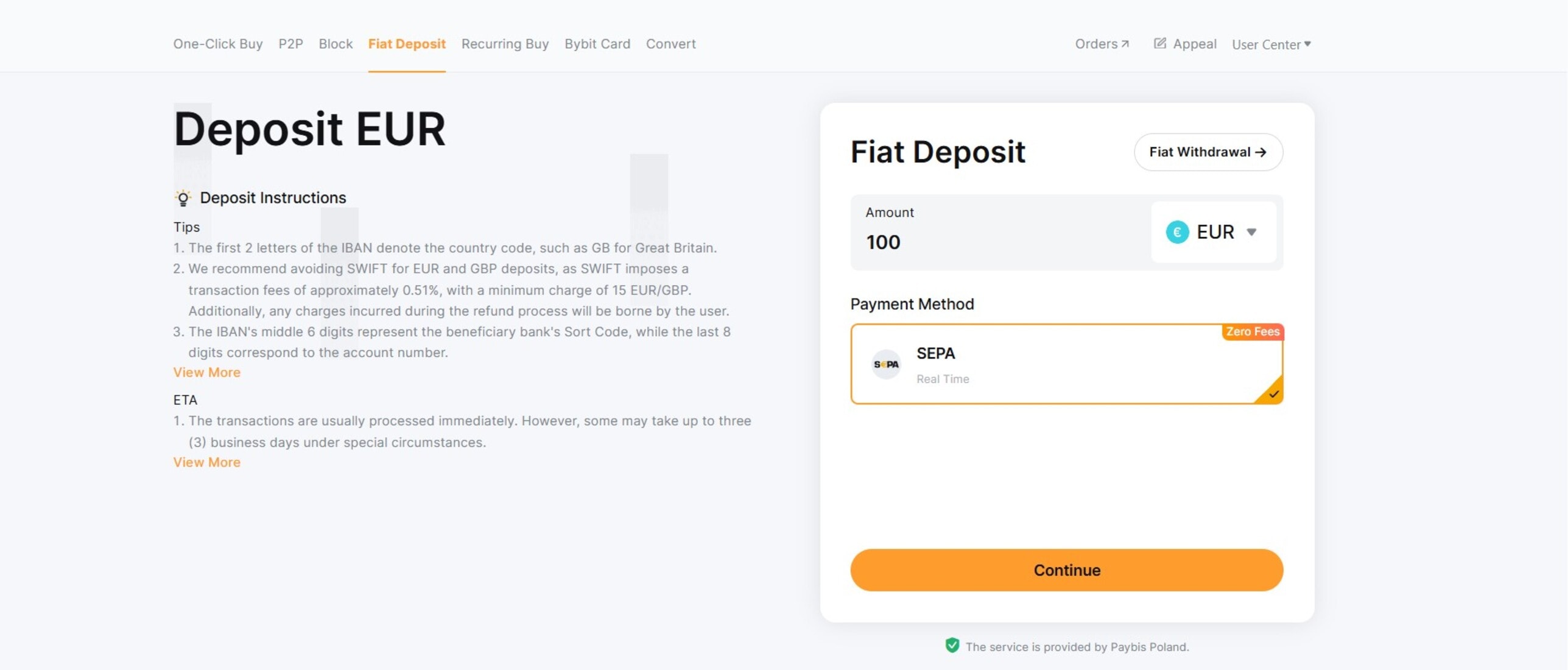 Compre DOGE com transferência bancária