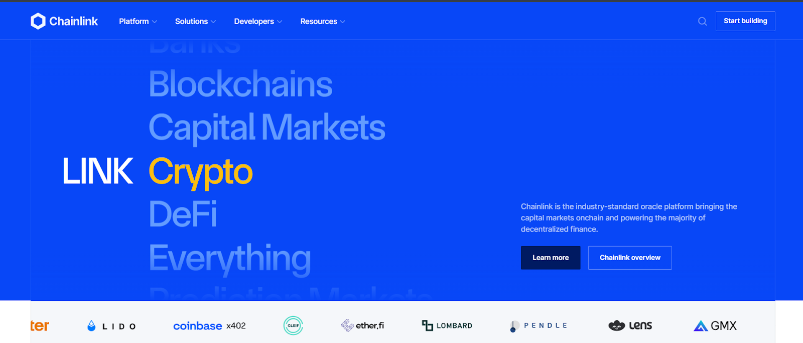 Chainlink (LINK) - Examples of Popular ERC-20 Tokens