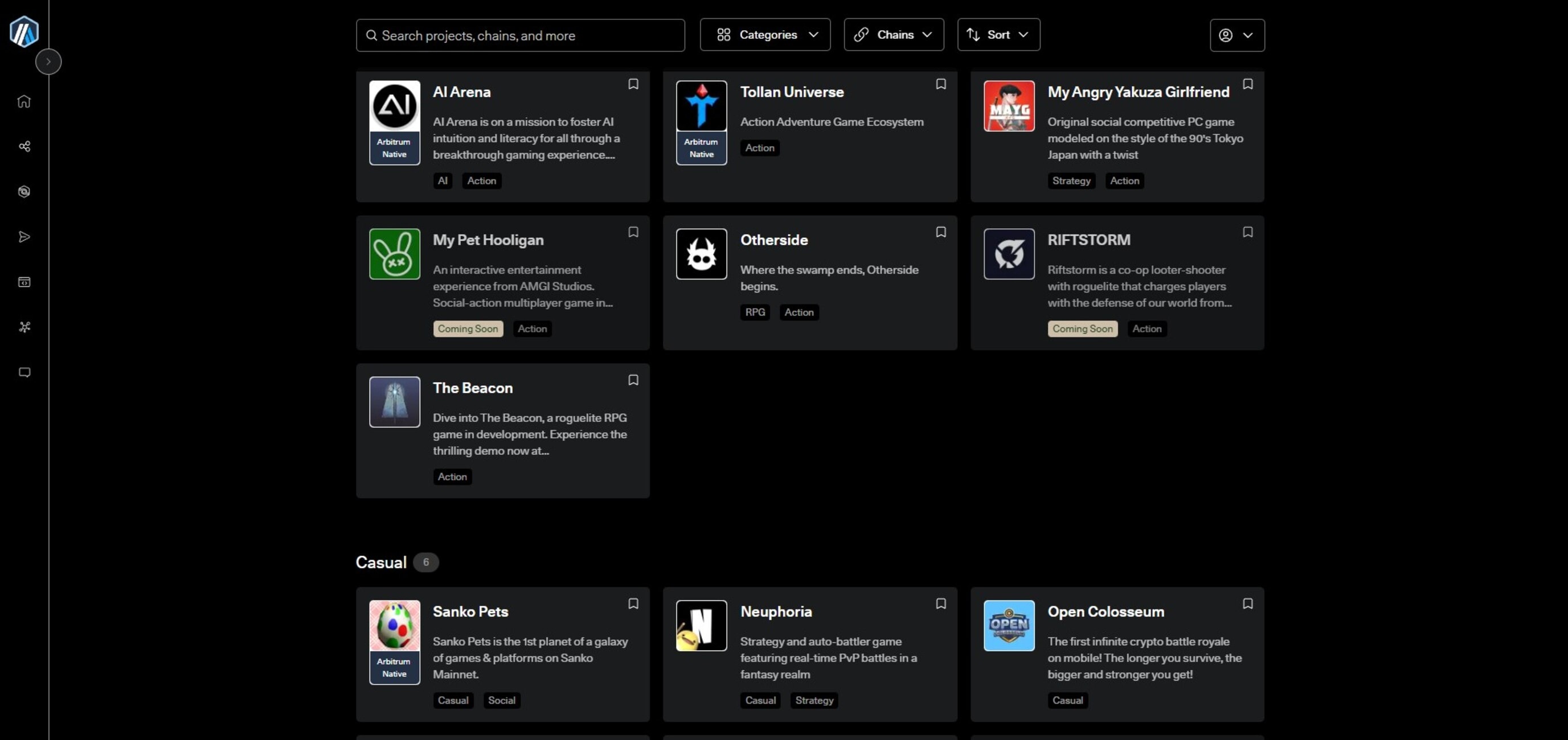 Arbitrum GameFi Ecosystem