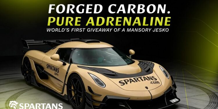 Spartans.com lança oferta de hipercarros no valor de milhões
