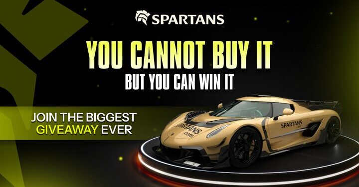 Spartans.com está doando o MANSORY Jesko