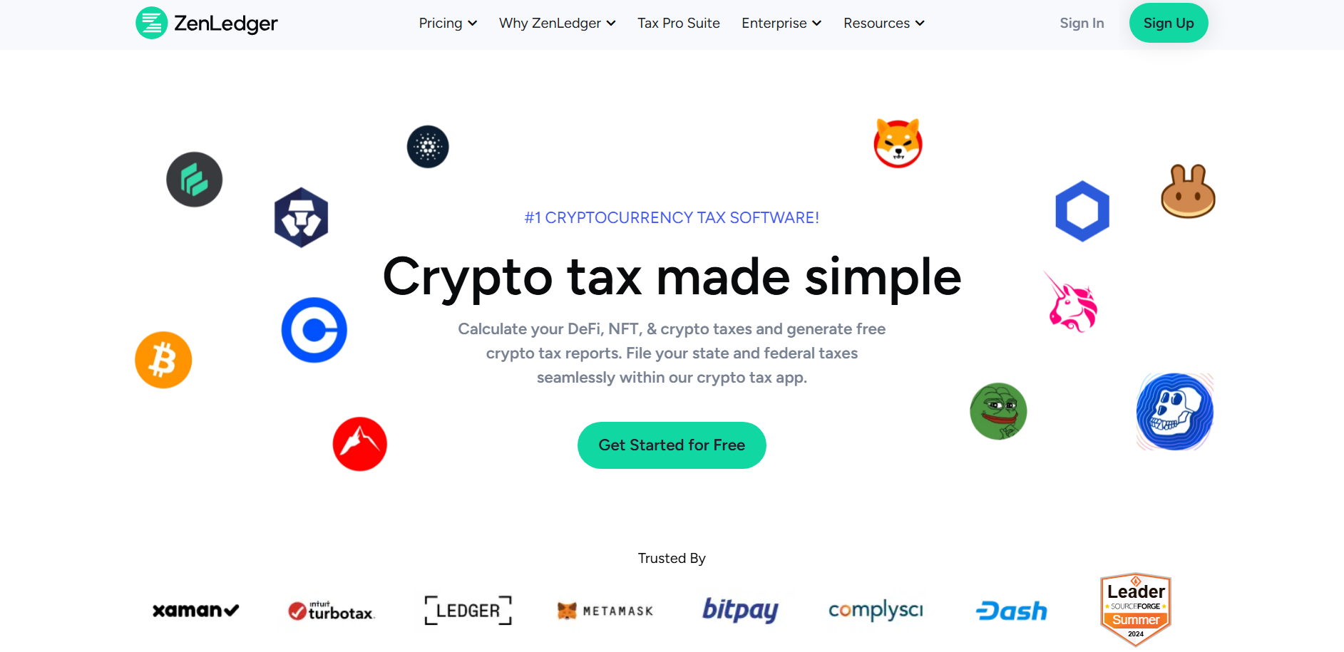 ZenLedger - Best Crypto Portfolio Trackers