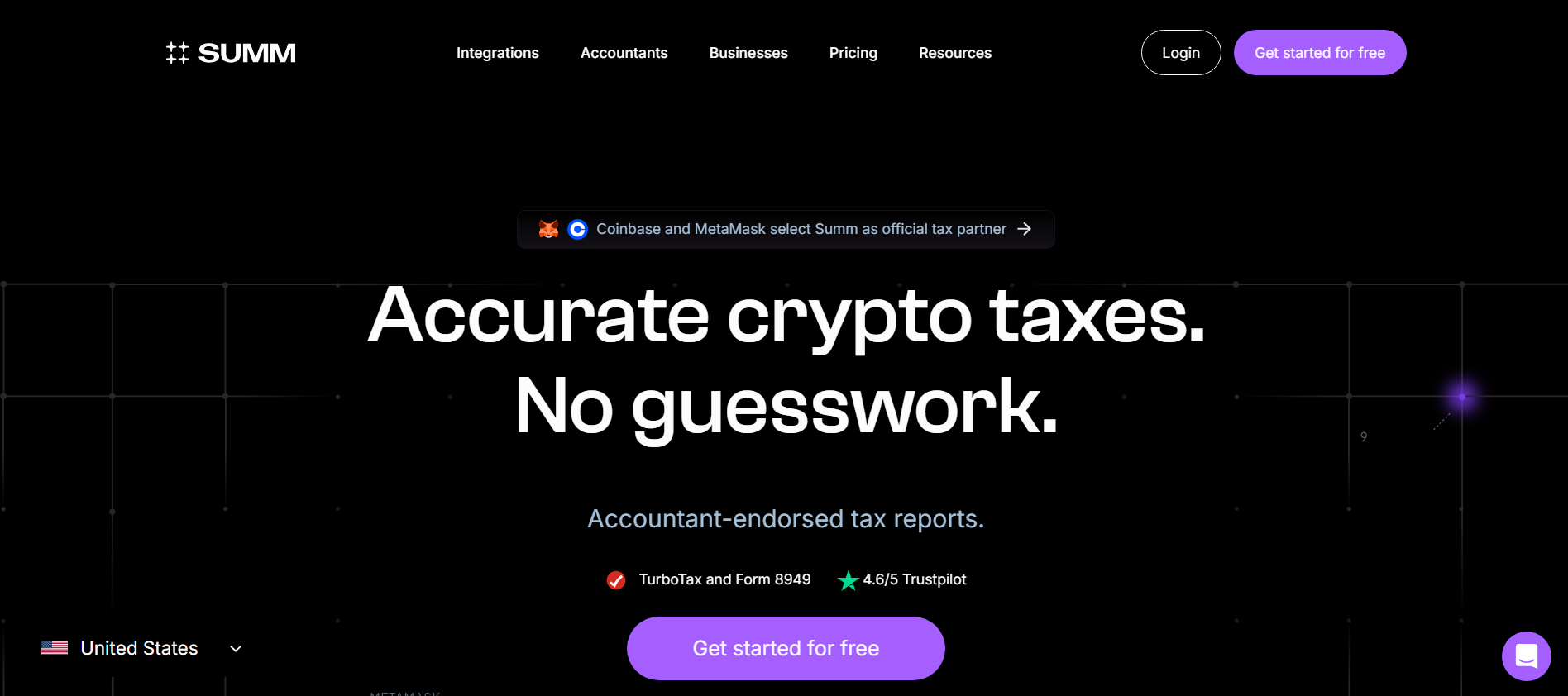 Summ - Best Crypto Portfolio Trackers