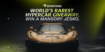 A oferta de hipercarros da Spartans redefine o valor além de BC.Game e Borgata