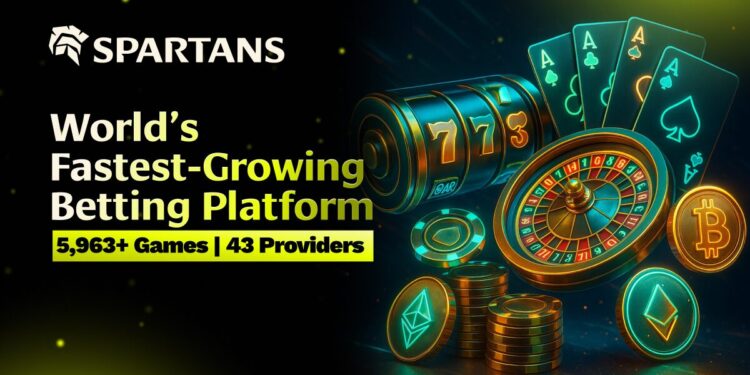 CashRake de 33% dos Spartans domina enquanto Betr e Underdog avançam