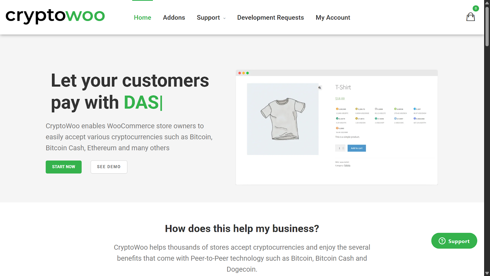 CryptoWoo — Best for WooCommerce Users