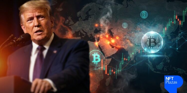 O cronograma de três semanas da Guerra do Irã de Trump sacode os mercados globais – a criptografia pode sair de seu padrão de retenção?