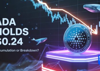 Preço de Cardano permanece em US$ 0,24 em meio a tendência de baixa: o que vem por aí para ADA?