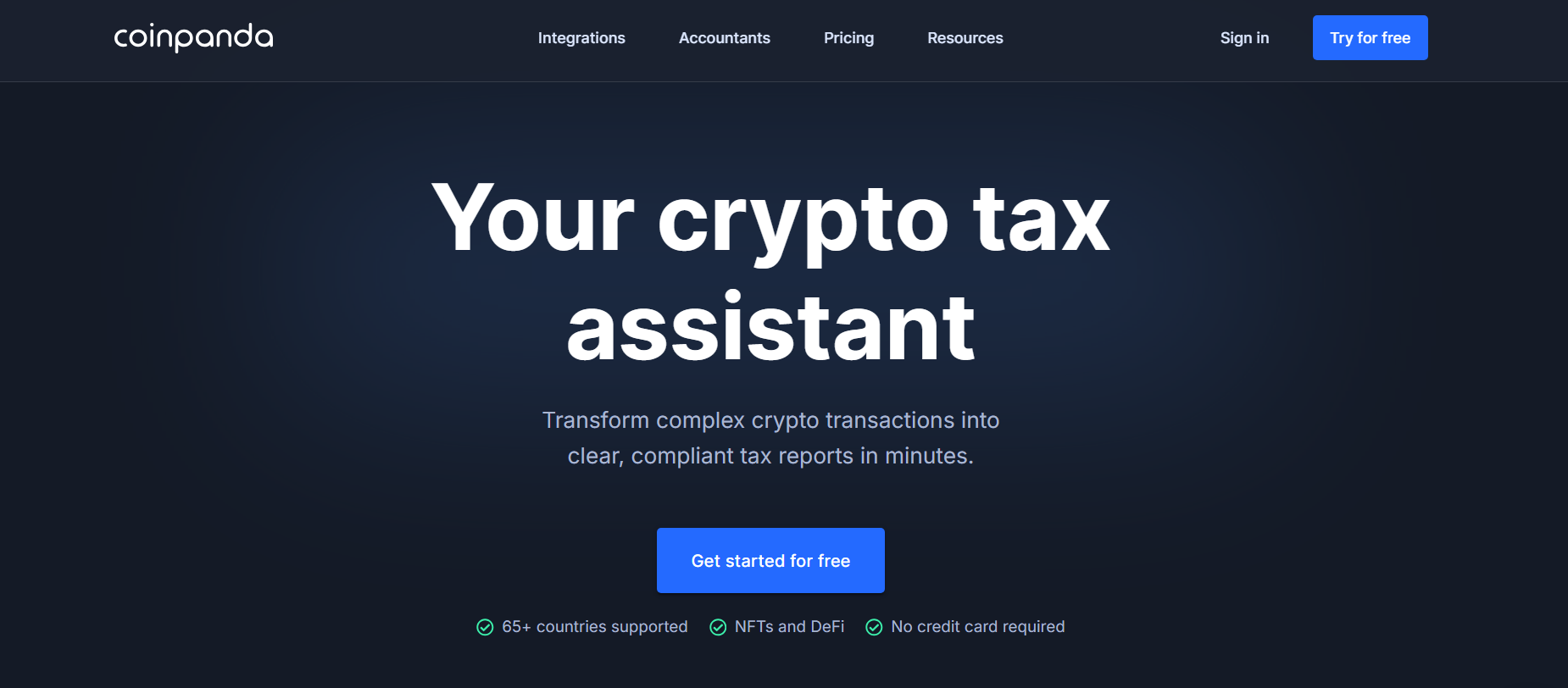 Coinpanda - Best for NFTs