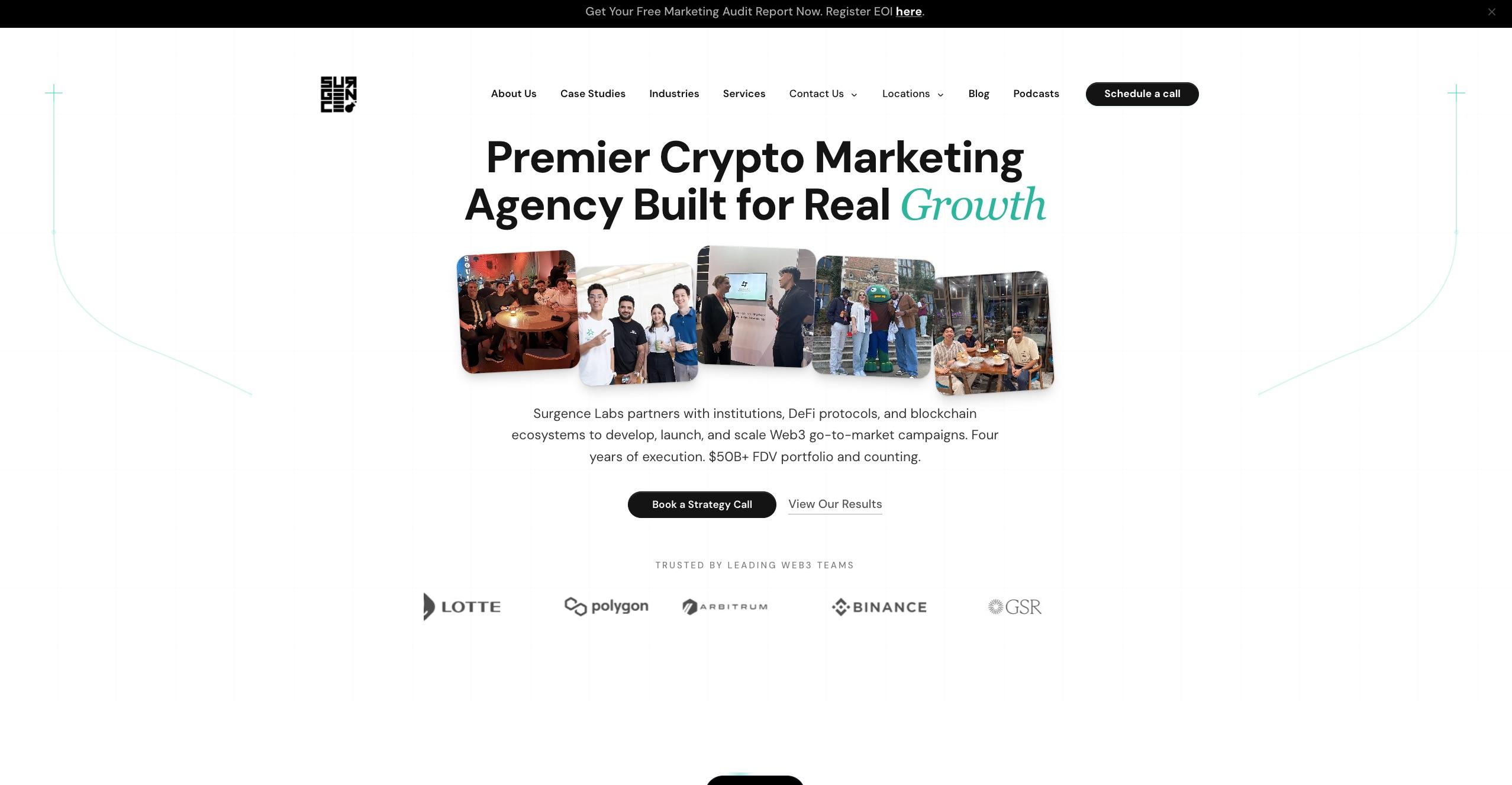 Surgence Labs - Best Crypto Marketing Agencies