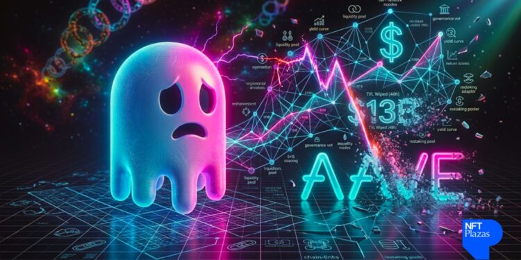 13B eliminado do mercado DeFi em 48h. Aave sangrará além do hack das algas?