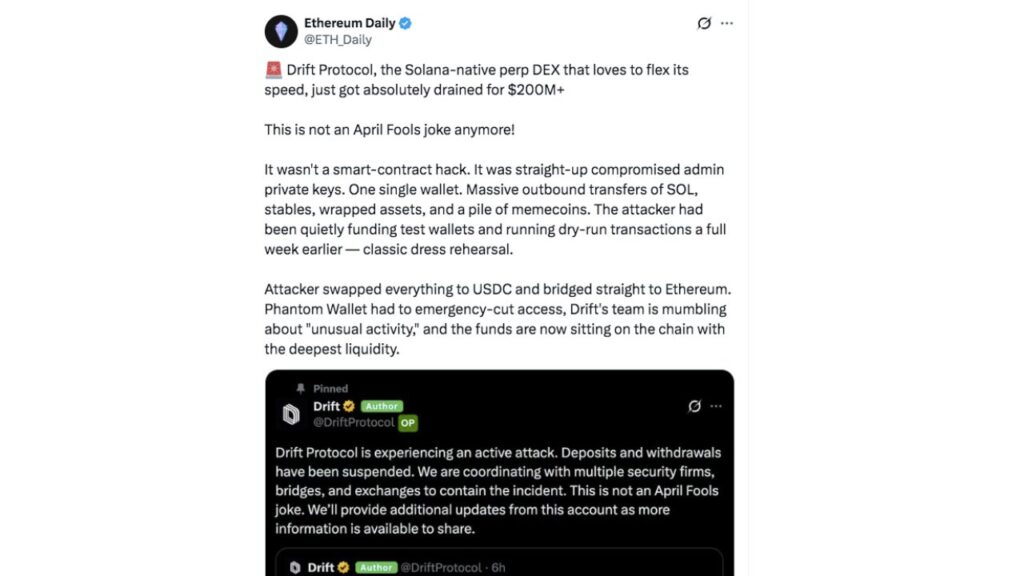 Solana Defi em crise após hack de US$ 285 milhões