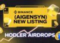 Gensyn (AIGENSYN) Nova listagem no Binance HODLer Airdrops
