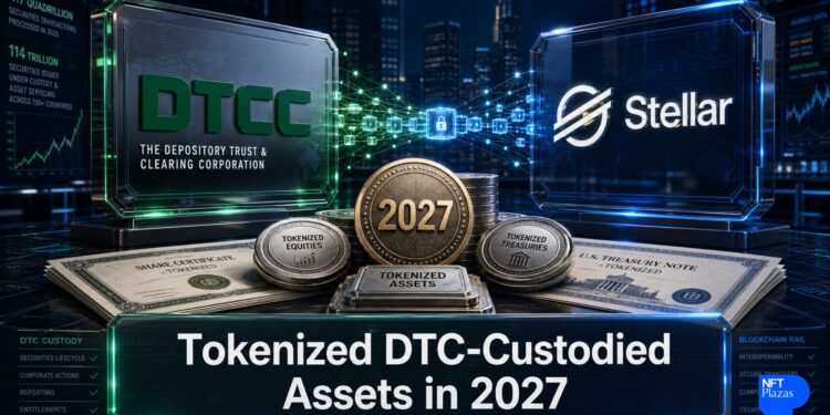 DTCC expande impulso de tokenização para Stellar à medida que infraestrutura de mercado testa blockchains públicos