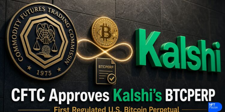CFTC aprova BTCPERP de Kalshi, primeiro Bitcoin perpétuo regulamentado dos EUA