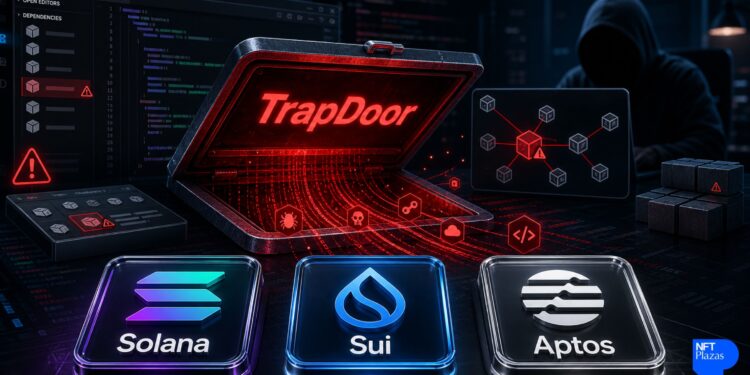 Malware TrapDoor tem como alvo desenvolvedores Solana, Sui e Aptos