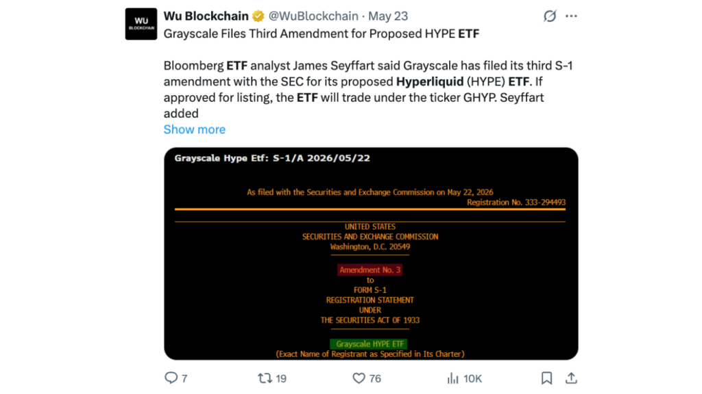 Então, o que o ETF realmente fez?