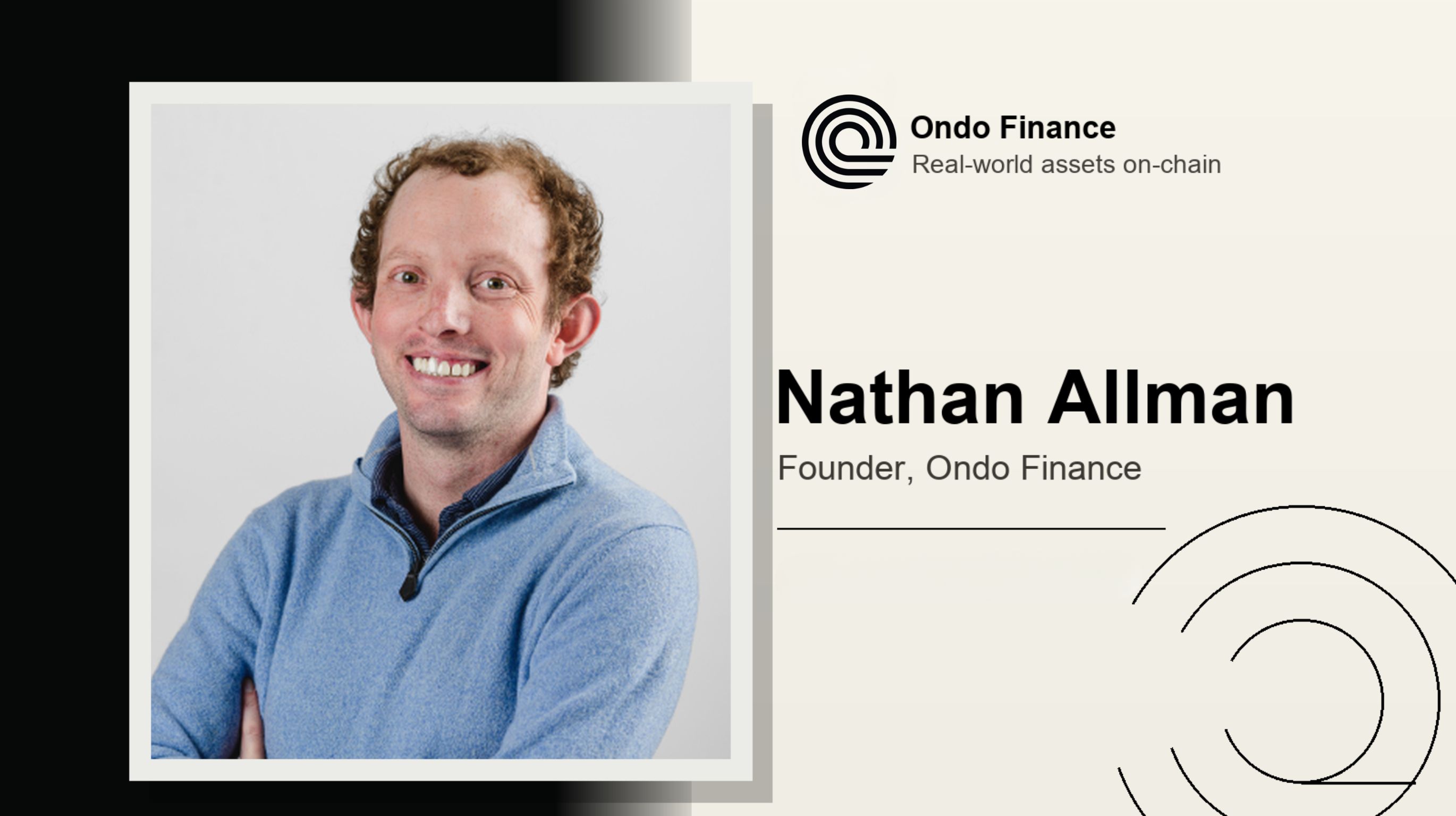 Nathan Allman, fundador da Ondo Finance