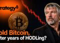 A estratégia de Saylor vendeu Bitcoin pouco antes do despejo. Por que agora, depois de anos de HODLing?