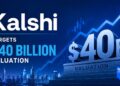 Kalshi visa avaliação de US$ 40 bilhões em nova rodada de financiamento, quase dobrando o valor em menos de dois meses