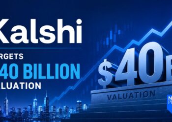 Kalshi visa avaliação de US$ 40 bilhões em nova rodada de financiamento, quase dobrando o valor em menos de dois meses