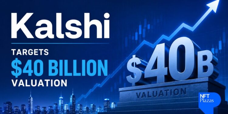 Kalshi visa avaliação de US$ 40 bilhões em nova rodada de financiamento, quase dobrando o valor em menos de dois meses