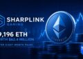 SharpLink compra 39.196 ETH no valor de US$ 62,4 milhões após pausa de oito meses