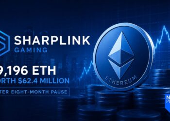 SharpLink compra 39.196 ETH no valor de US$ 62,4 milhões após pausa de oito meses